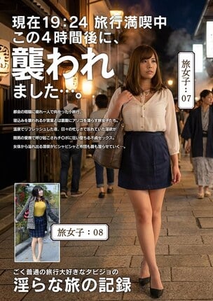 淫らな旅の記録19:24この4時間後に、〇われました…。