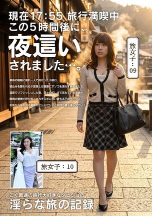 淫らな旅の記録17:55この5時間後に、夜〇いされました…。