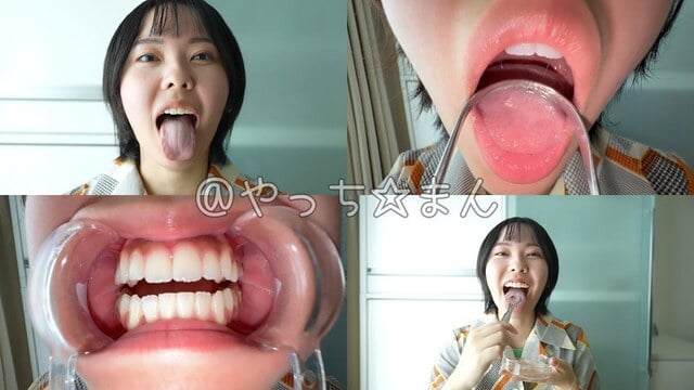 【個人撮影】加護まりの舌ブラシで「汚舌苔」採取