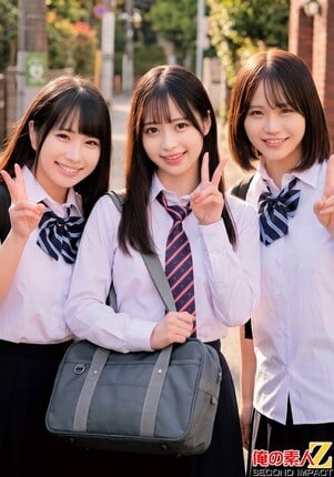 現役学生ナンパ成功case.24 ゆいちゃん/かなうちゃん/りのちゃん
