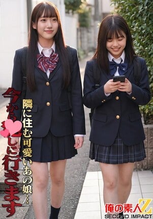 隣に住む可愛いあの娘… 今からアレしに行きます 普通科二年みくちゃん/普通科一年みさきちゃん