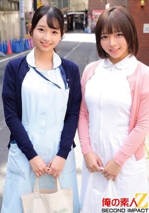 内科 ももさん（23）と呼吸器内科 つぼみさん（22）